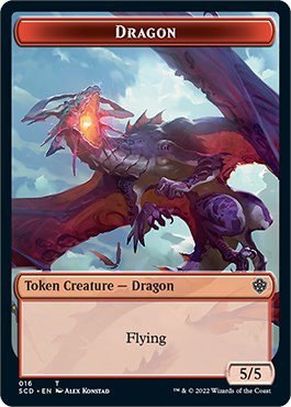 Dragon Double-Sided Token - Normal Dragon Double Sided Tok