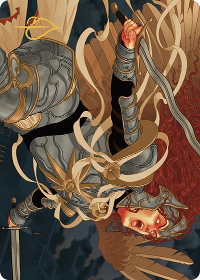 Aurelia, the Law Above Art Card - Gold Stamped Signature