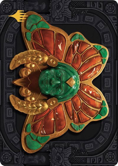 Ojer Kaslem, Deepest Growth Art Card - Gold Stamped Planeswalker Symb