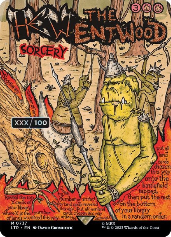 Hew the Entwood - Serial Numbered