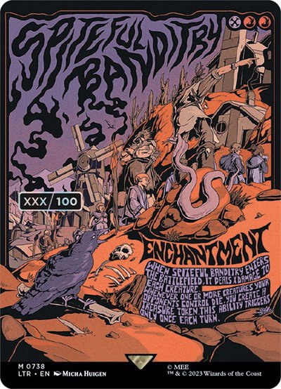 Spiteful Banditry - Serial Numbered