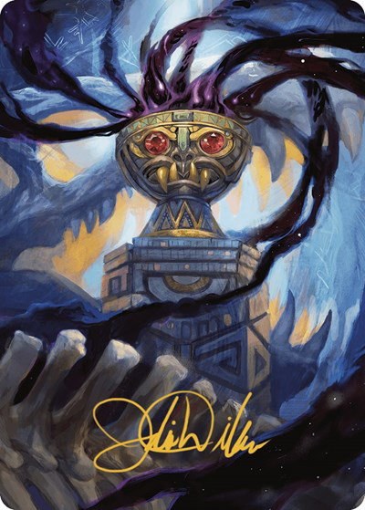 Chalice of the Void Art Card - Gold Stamped Signature