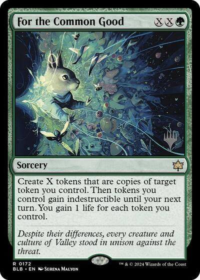 For the Common Good - Foil