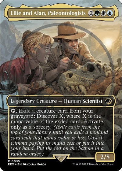 Ellie and Alan, Paleontologists