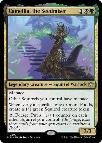 Camellia, the Seedmiser - Foil