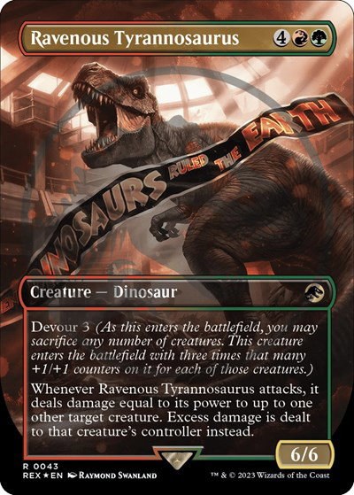 Ravenous Tyrannosaurus
