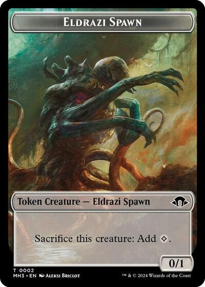 Eldrazi Spawn // Insect (0025) Double-Sided Token