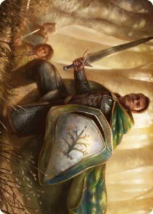 Boromir, Warden of the Tower Art Card - Normal Boromir Warden Of The T