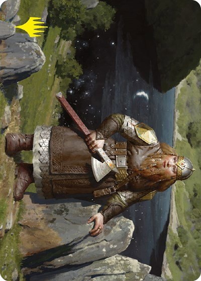 Mirrormere Guardian Art Card - Gold Stamped Signature