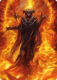 Sauron, the Dark Lord Art Card - Normal Sauron The Dark Lord Ar
