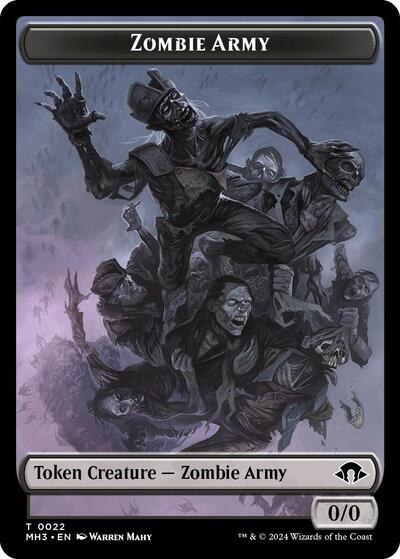 Zombie Army // Energy Reserve Double-Sided Token