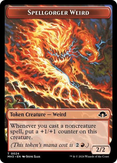 Spellgorger Weird // Energy Reserve Double-Sided Token