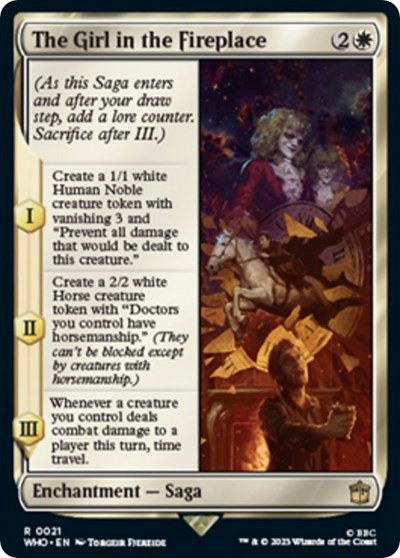 The Girl in the Fireplace - Foil