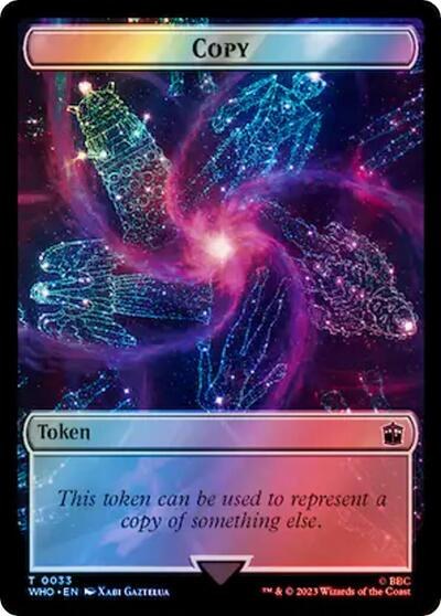 Copy // Cyberman Double-Sided Token