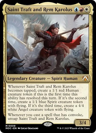 Saint Traft and Rem Karolus - Foil