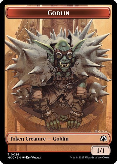 Goblin // Eldrazi Double-sided Token