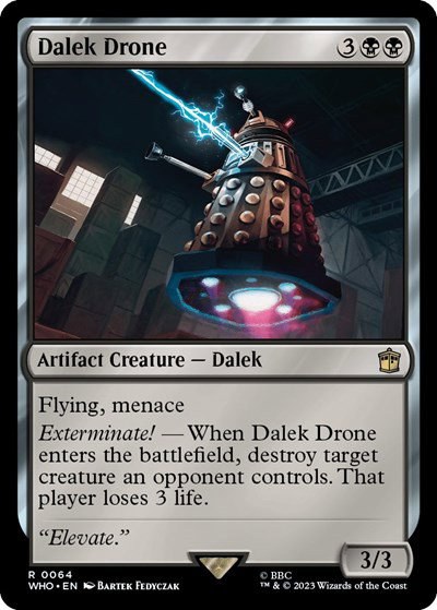 Dalek Drone - Foil