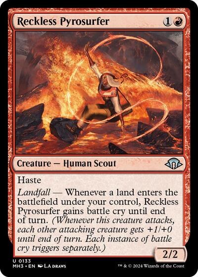 Reckless Pyrosurfer - Foil