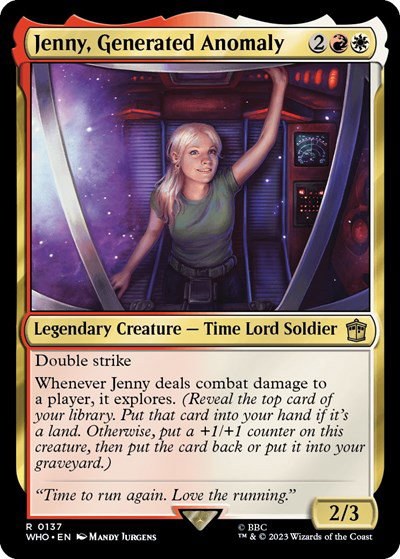 Jenny, Generated Anomaly - Foil