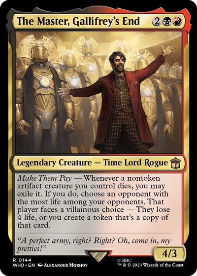 The Master, Gallifrey's End