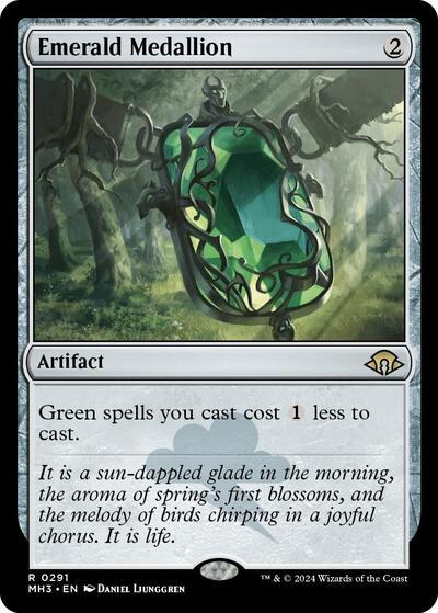 Emerald Medallion - Foil