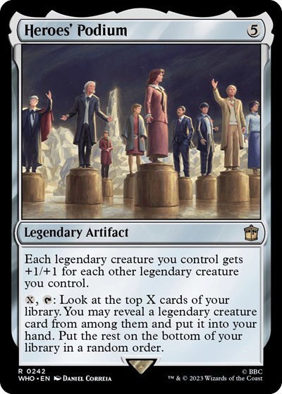 Heroes' Podium - Foil