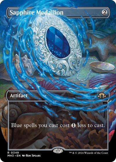 Sapphire Medallion - Foil