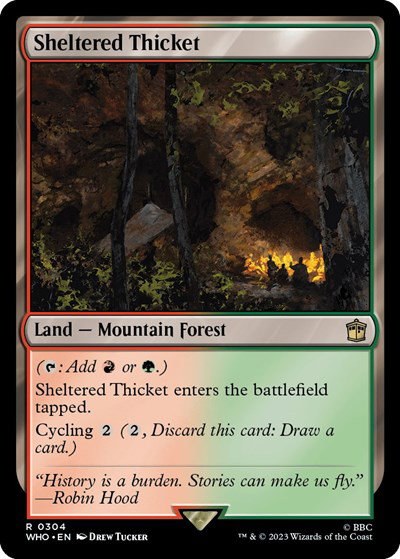 Sheltered Thicket