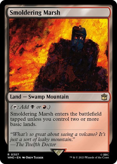 Smoldering Marsh - Foil