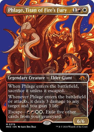 Phlage, Titan of Fire's Fury - Foil