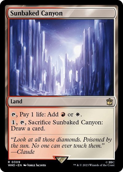 Sunbaked Canyon - Foil