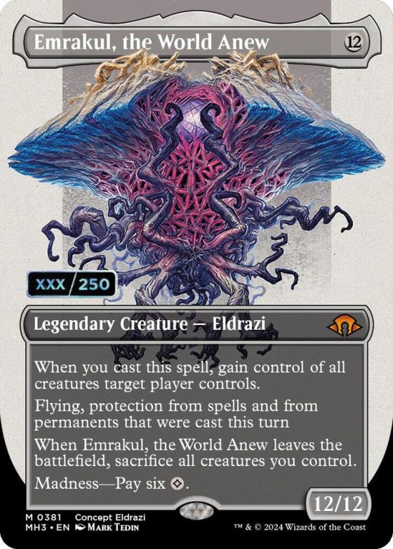 Emrakul, the World Anew - Serial Numbered