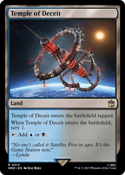 Temple of Deceit - Foil