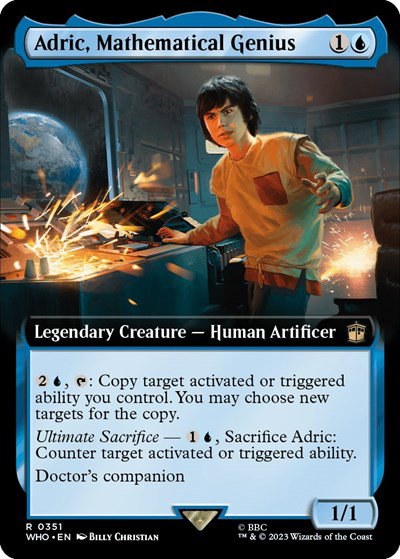 Adric, Mathematical Genius - Foil