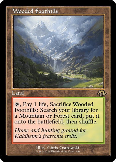 Wooded Foothills - Foil