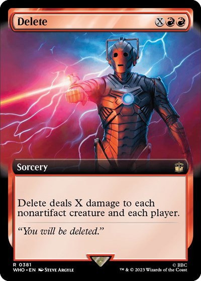 Delete - Foil