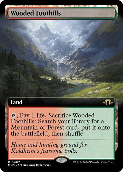 Wooded Foothills - Foil