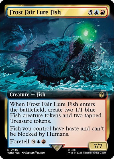 Frost Fair Lure Fish - Foil