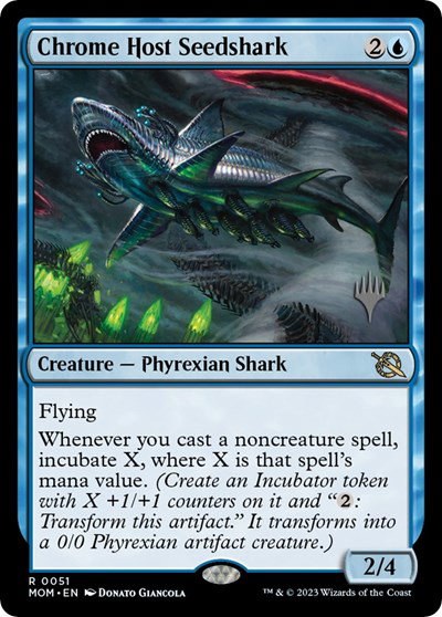 Chrome Host Seedshark - Foil