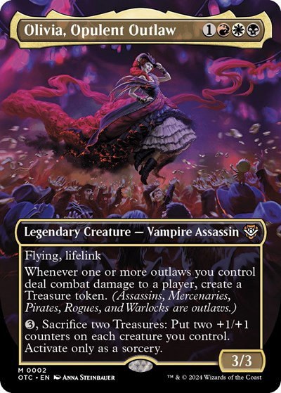 Olivia, Opulent Outlaw - Foil