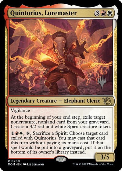 Quintorius, Loremaster - Foil