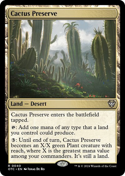 Cactus Preserve - Normal Cactus Preserve