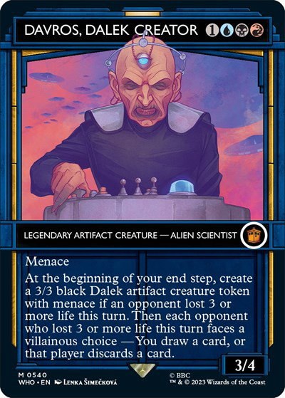 Davros, Dalek Creator - Foil