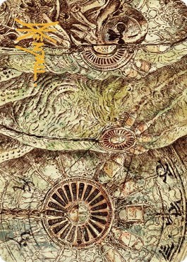 Phyrexian Processor Art Card - Gold Stamped Signature