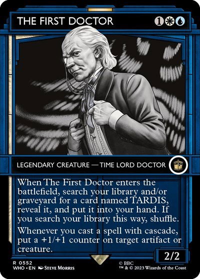 The First Doctor - Showcase Foil