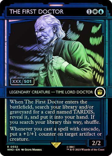 The First Doctor - Serial Numbered