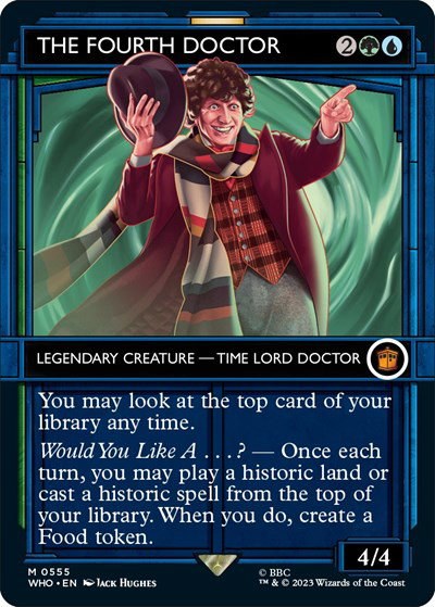 The Fourth Doctor - Showcase Foil