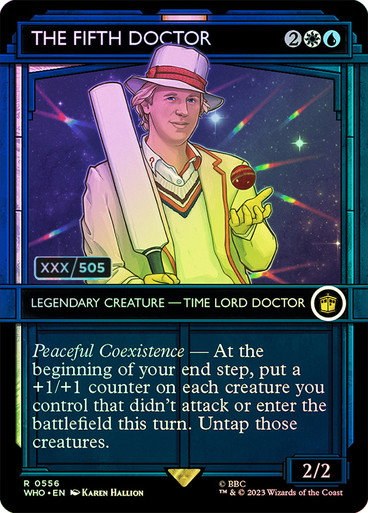 The Fifth Doctor - Serial Numbered