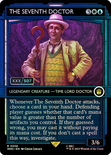 The Seventh Doctor - Serial Numbered
