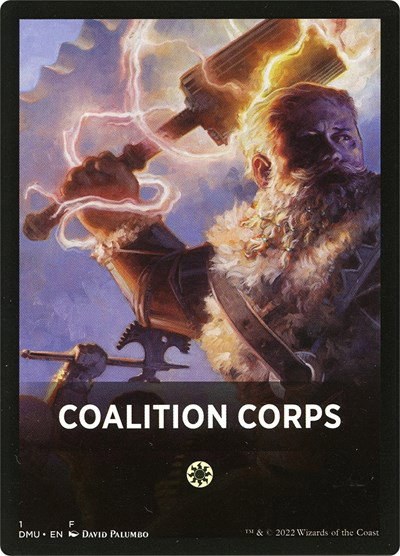 Coalition Corps Theme Card - Normal Coalition Corps Theme C